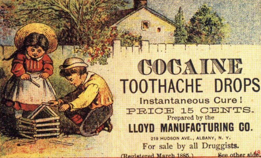 A poster for a advertisement for a coca-cola toothacheDescription automatically generated with medium confidence