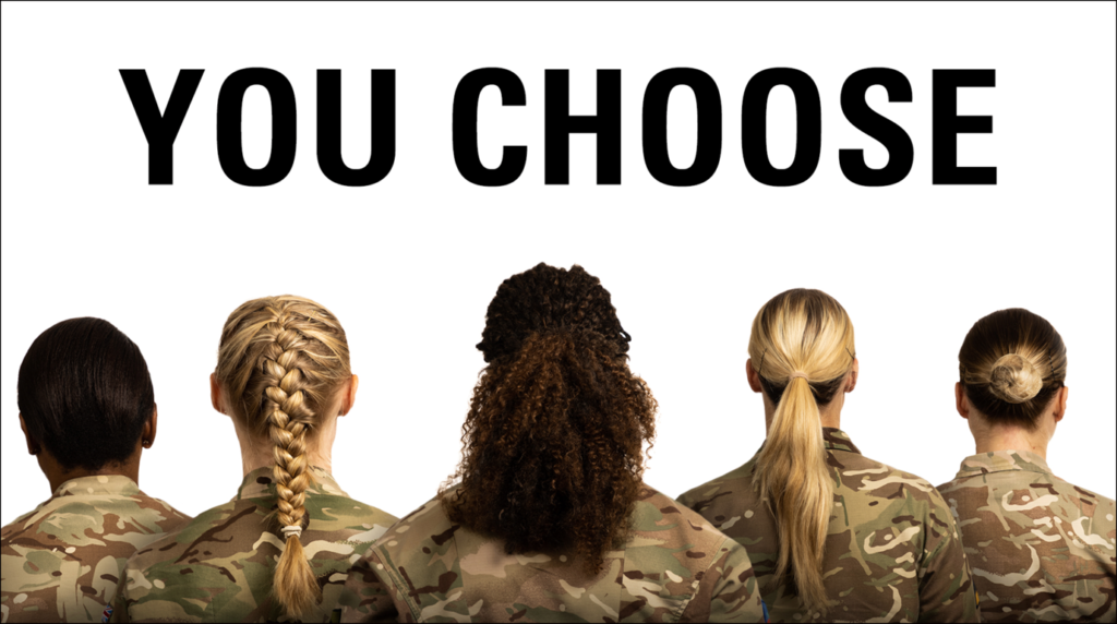 A group of women in military uniformsDescription automatically generated