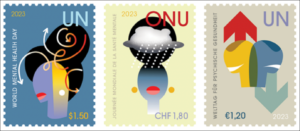 A collection of stamps with imagesDescription automatically generated