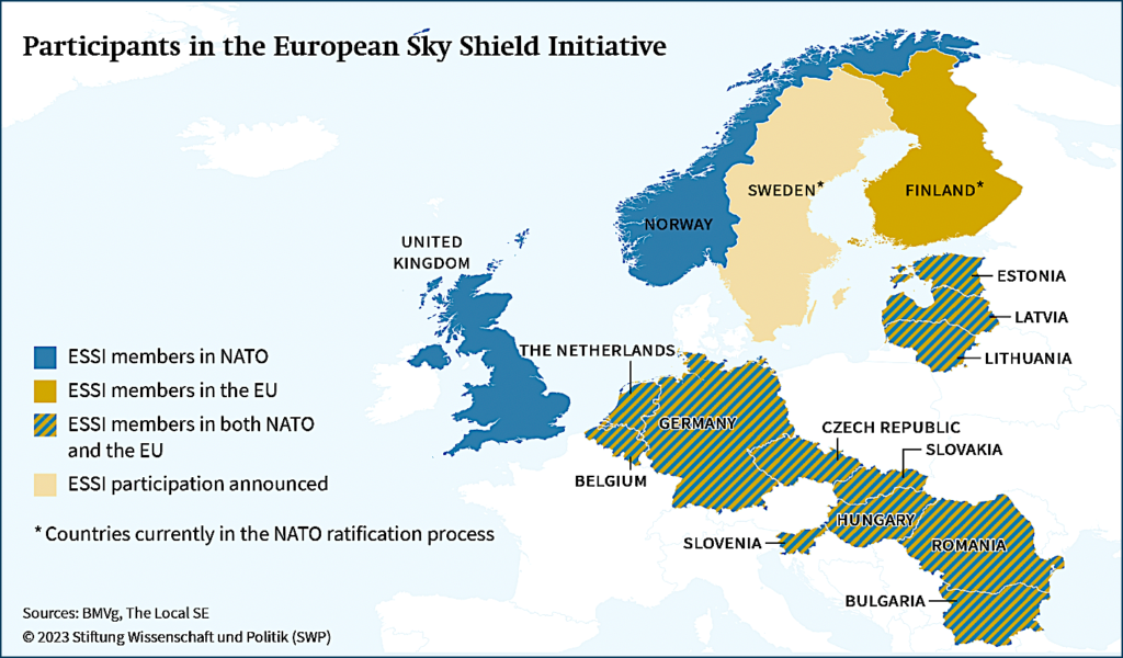 A map of europe with different colors Description automatically generated