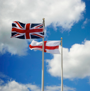 A flag on a poleDescription automatically generated