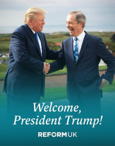 Two men shaking hands and smilingDescription automatically generated